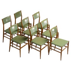 Gio Ponti Leggera 646 chairs by Cassina Italy 1957