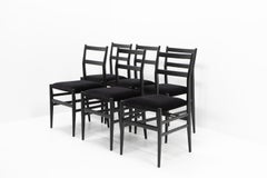 Gio Ponti, Leggera Chair for Cassina, 1970s – Set of six