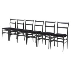 Gio Ponti, Leggera Chair for Cassina, 1970s – Set of six