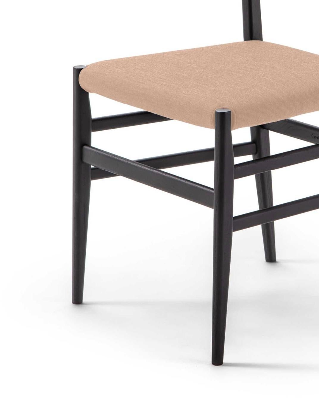 Walnut Gio Ponti Leggera Chair For Cassina For Sale