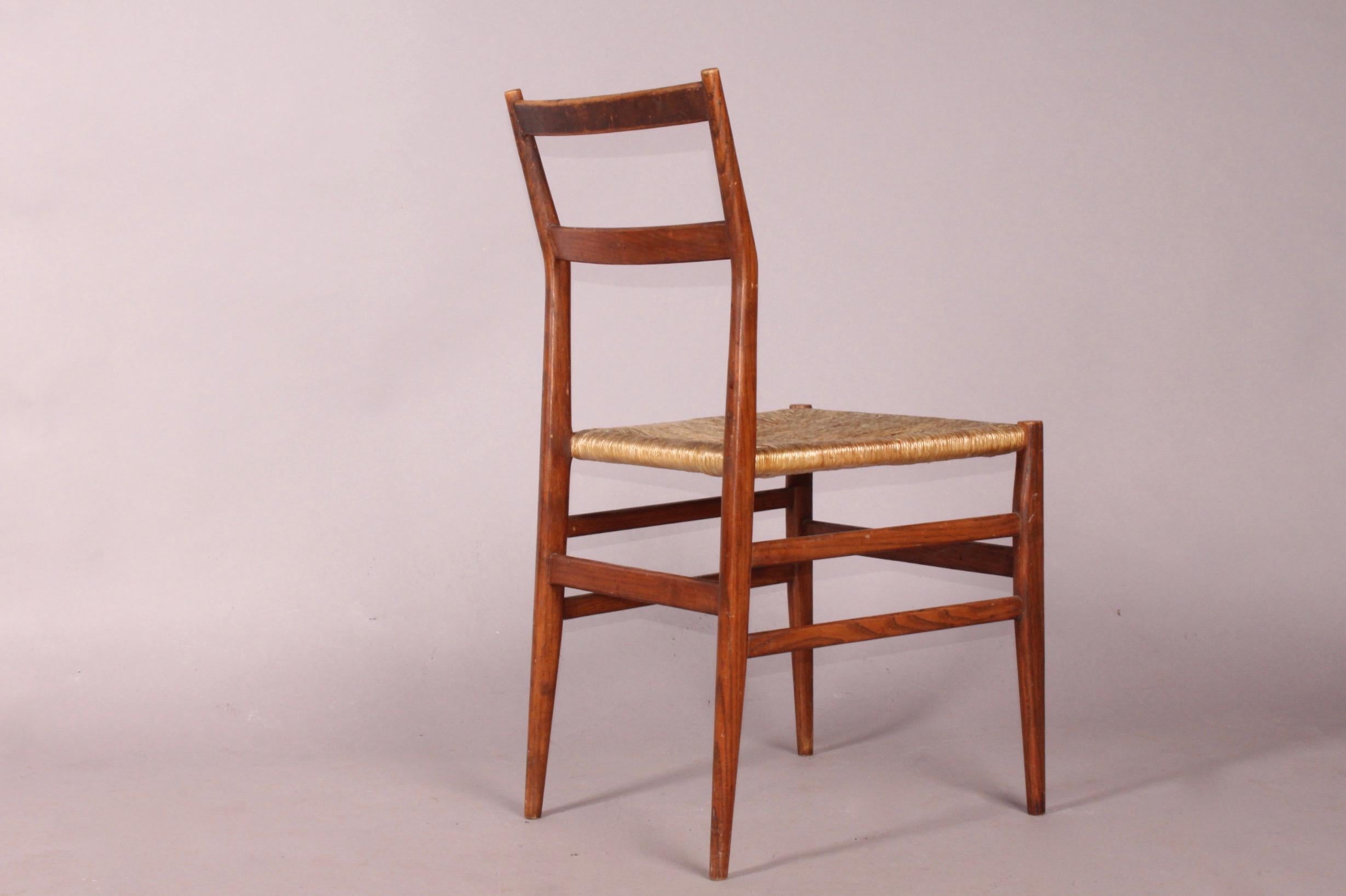 Mid-20th Century Gio Ponti Leggera Chair, Italy, 1950s