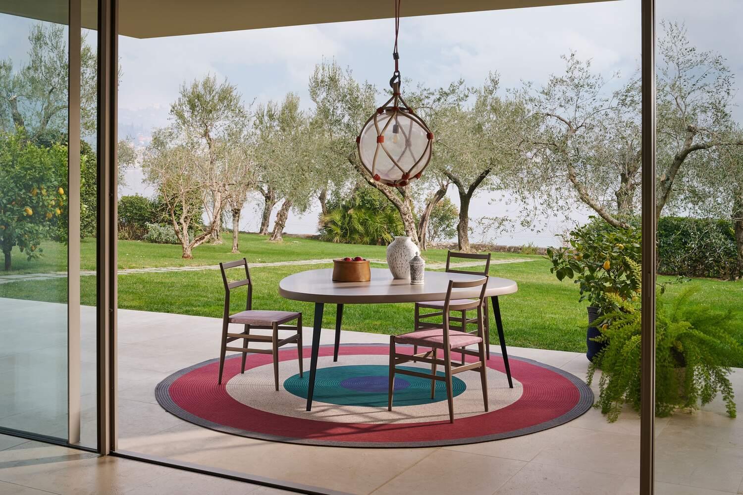 Contemporary Gio Ponti Leggera Outdoor Chair For Cassina For Sale