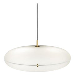 Gio Ponti 'Luna Sospensione' Pendant Lamp in Brass for Tato Italia
