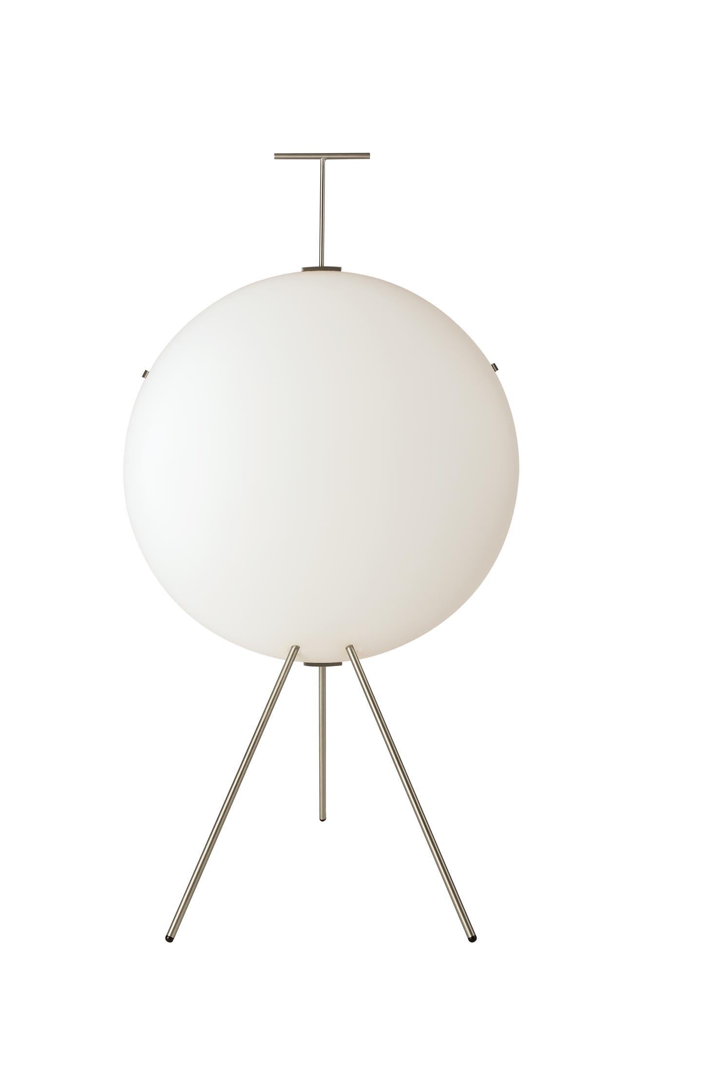 Gio Ponti Luna Verticale Floor Lamp in Brass for Tato Italia In New Condition For Sale In Glendale, CA