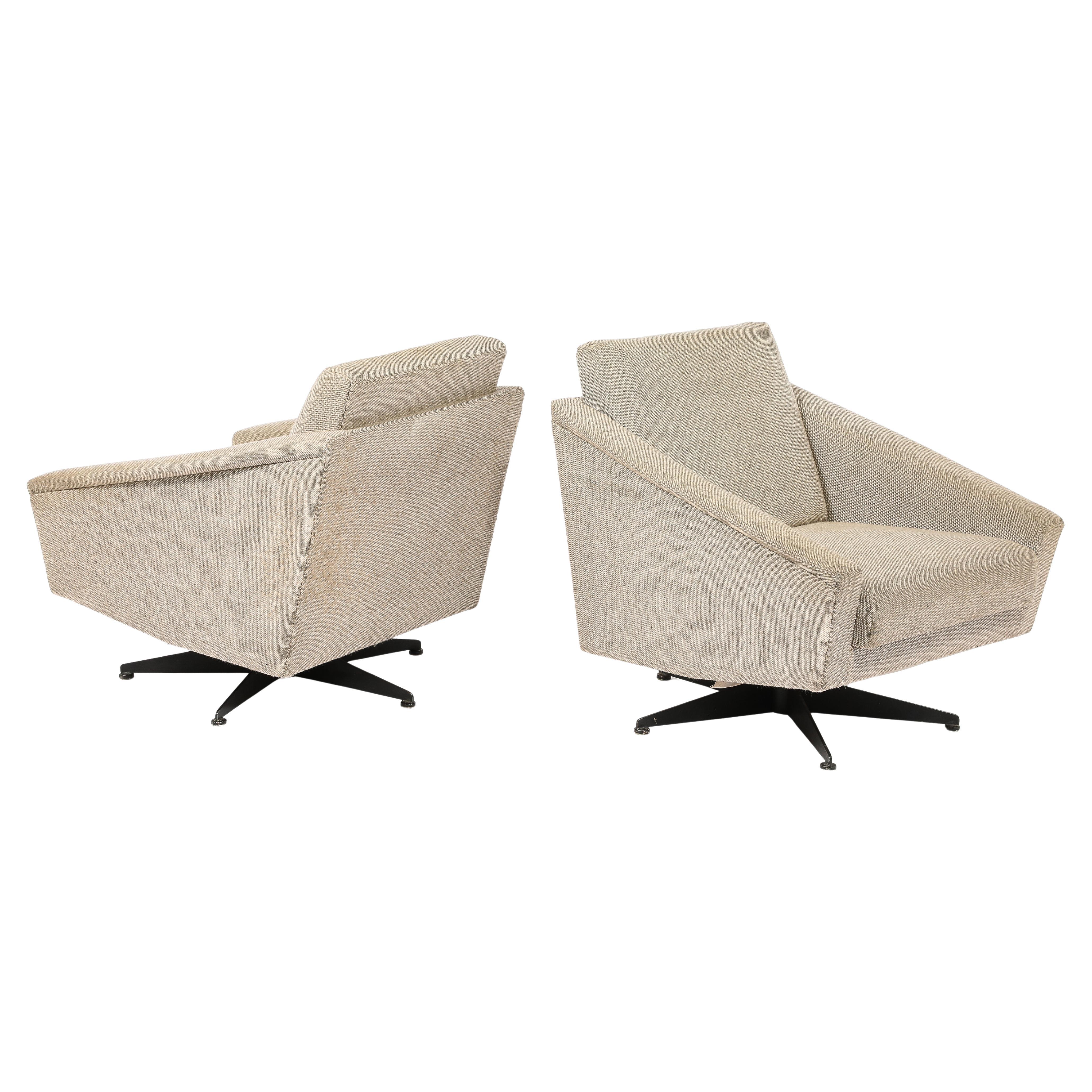 Gio Ponti (Manner) Drehbare Sessel, Italien 1950er Jahre