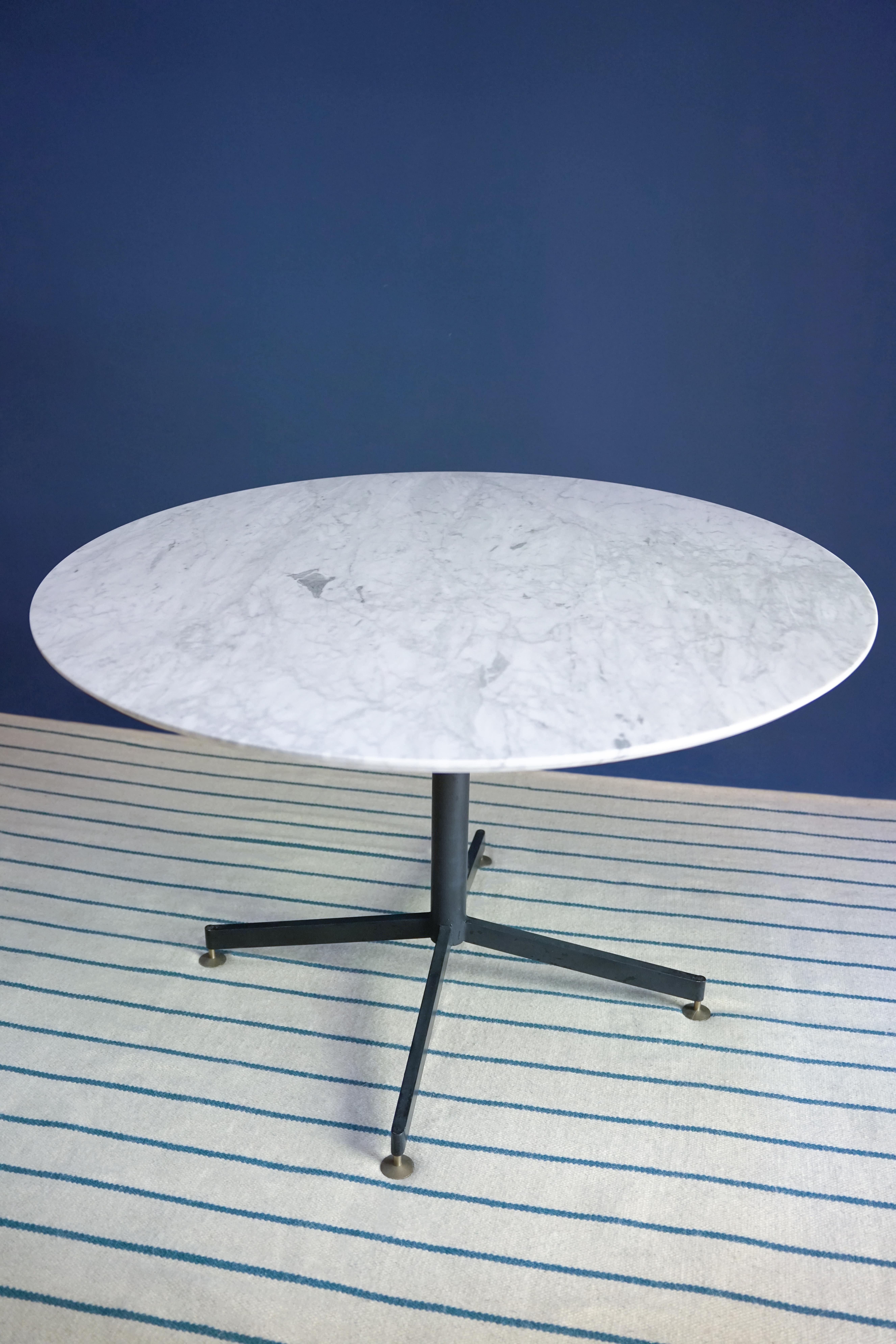 Italian Gio Ponti Marble Table For Sale