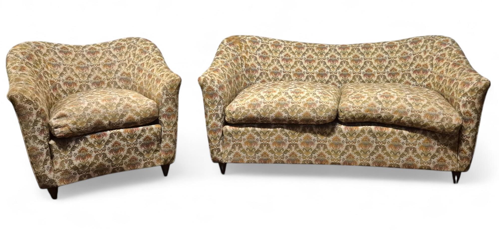 Gio Ponti Mid-Century Armchair – Italy, Circa 1950 For Sale 7