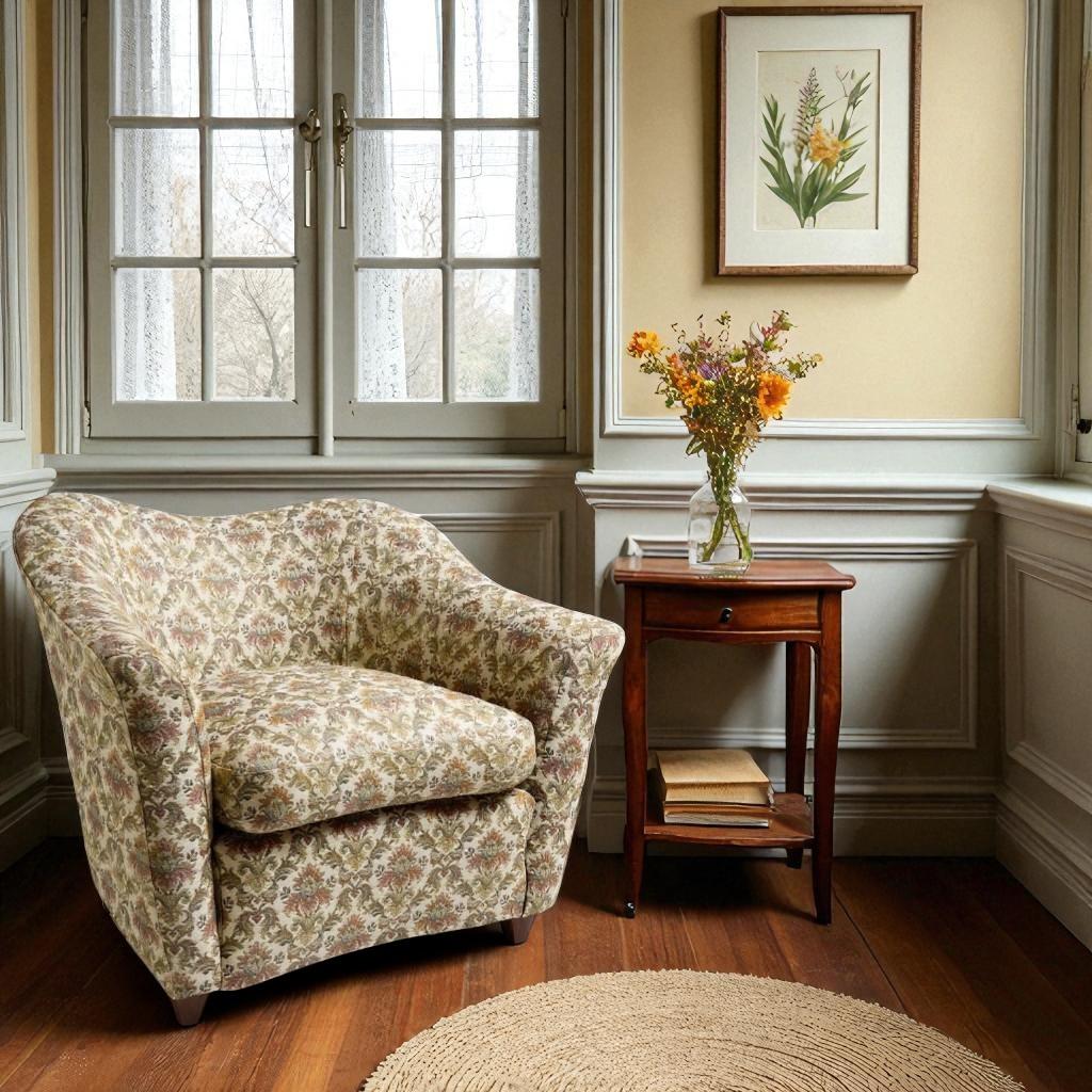 Italian Gio Ponti Mid-Century Armchair – Italy, Circa 1950 For Sale