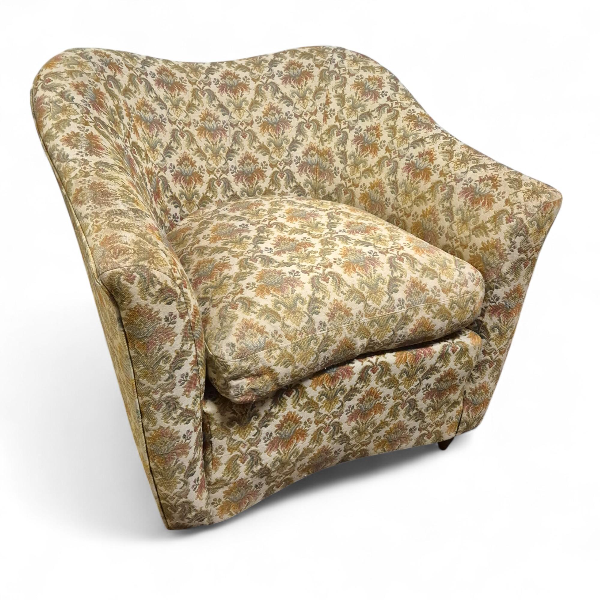 Gio Ponti Mid-Century Armchair – Italy, Circa 1950 For Sale 2