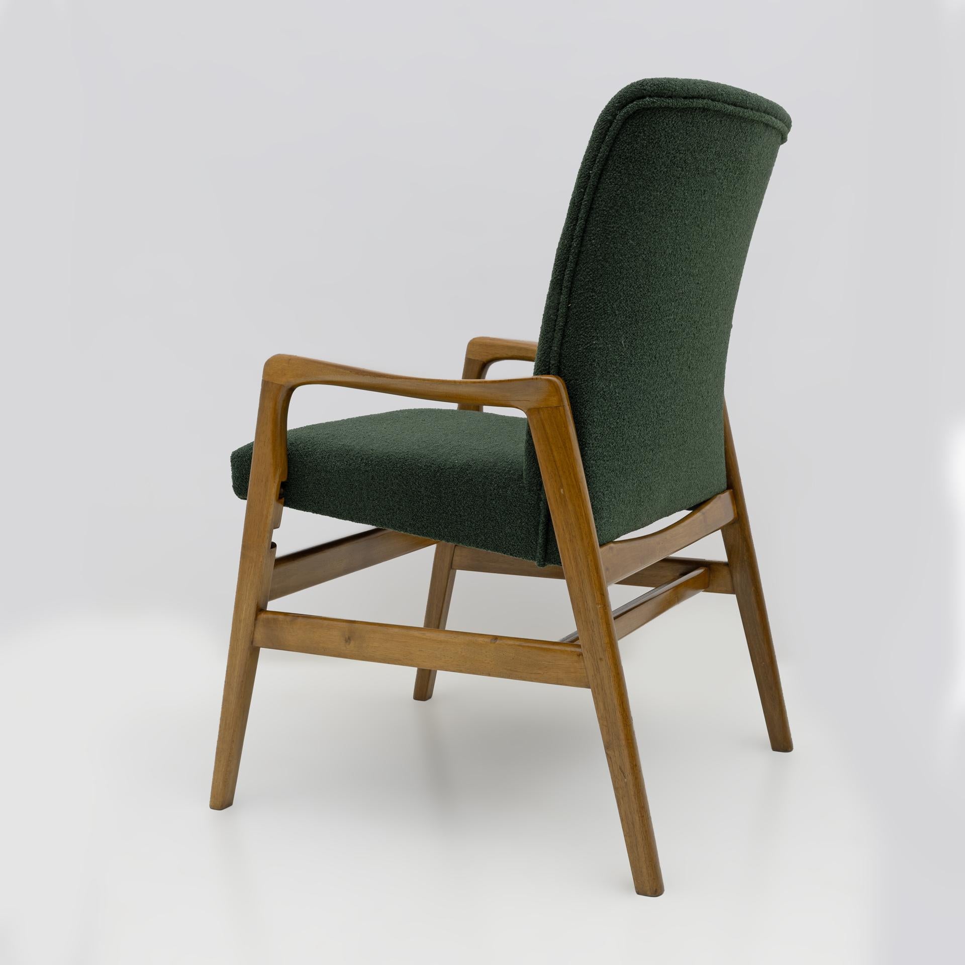 Gio Ponti Italienischer Sessel der Jahrhundertmitte für Cassini, 1960er Jahre (Moderne der Mitte des Jahrhunderts) im Angebot