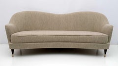 Gio Ponti Style Mid-Century Modern Italian Sofa for Isa Bergamo, 50s