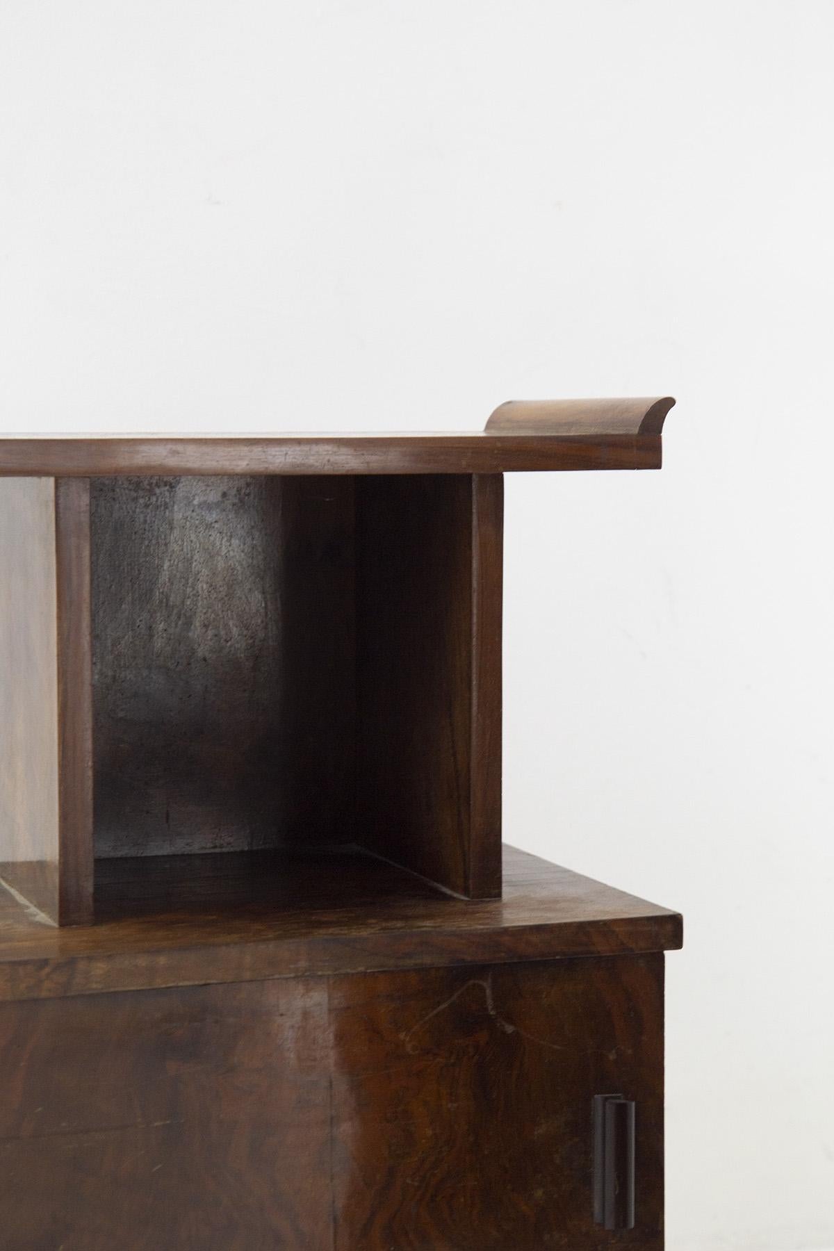 Mid-20th Century Gio Ponti Mid-Century Wooden Nightstands 'Attr.'