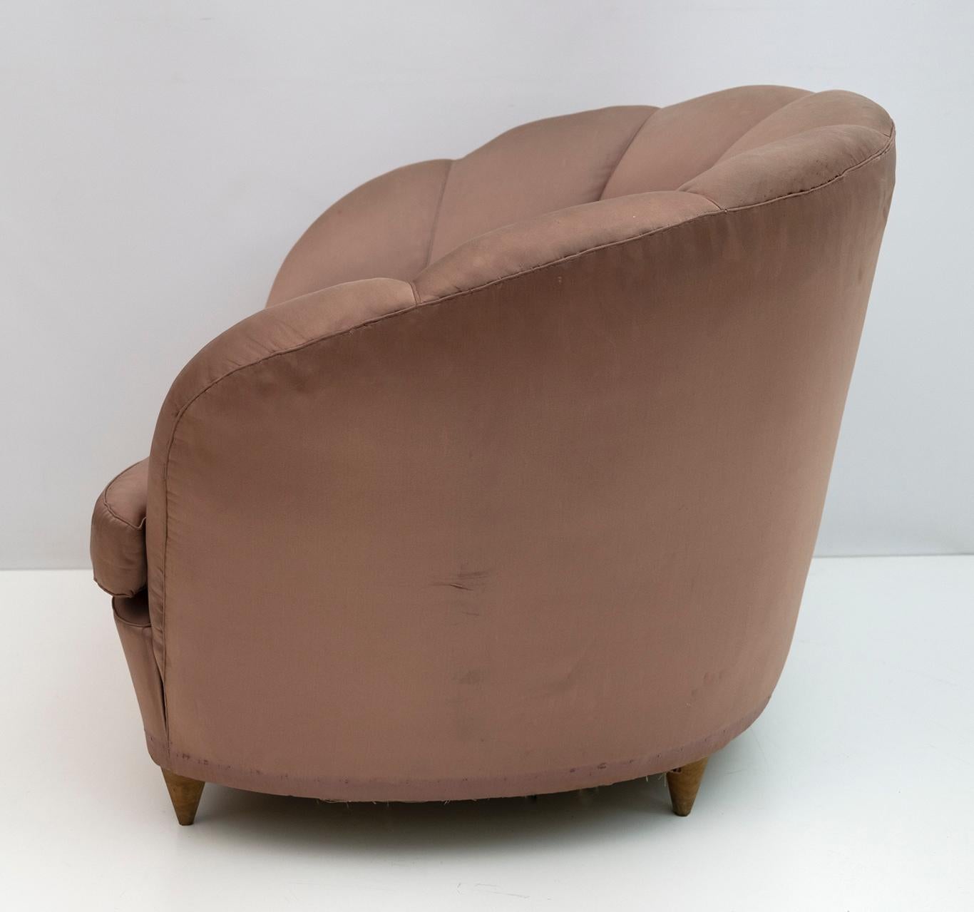 Paire de fauteuils courbés italiens « Casa E Giardino » de Gio Ponti du milieu du siècle dernier, 1936 en vente 4