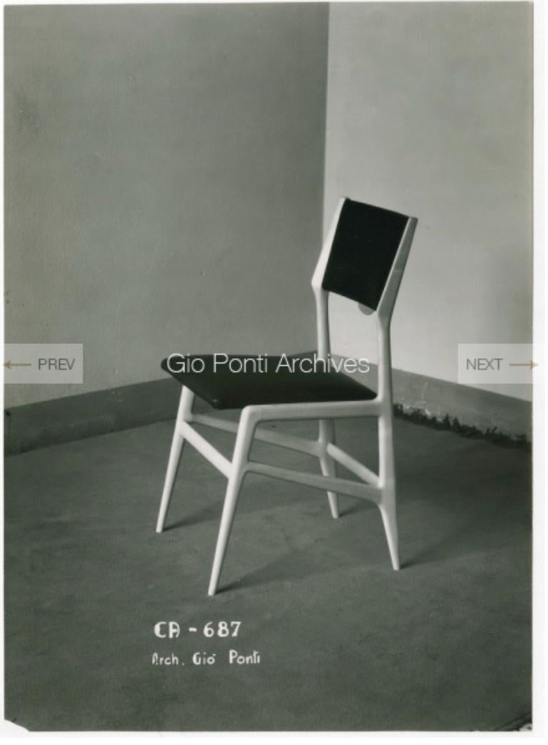 Gio Ponti Model 688 Chair 11