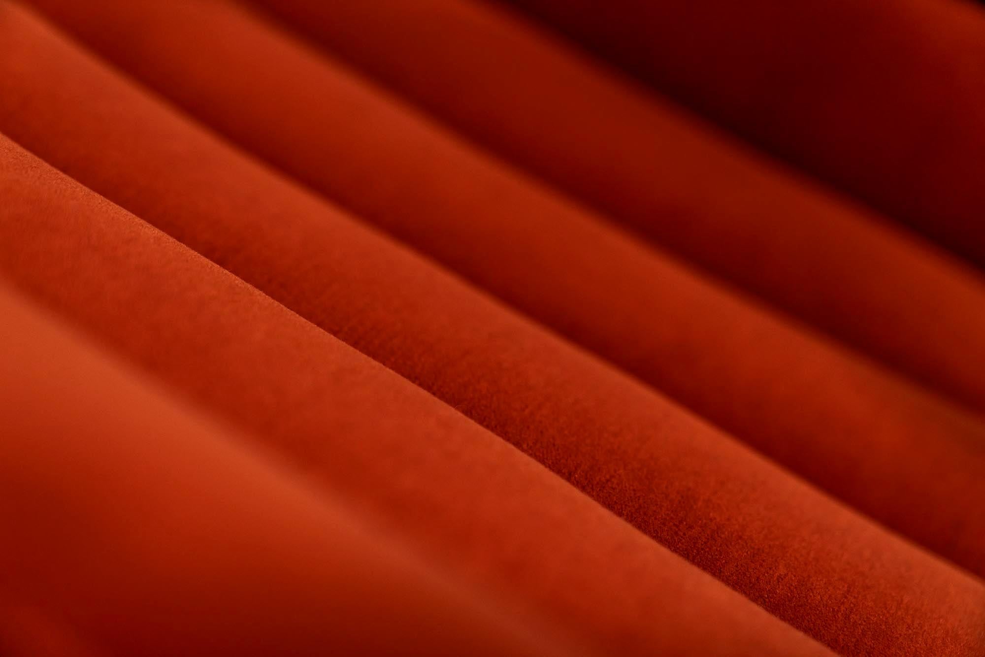 Gio Ponti Modell 811 Loungesessel in Nussbaum gebeizt und gepolstert in Kvadrat im Angebot 12