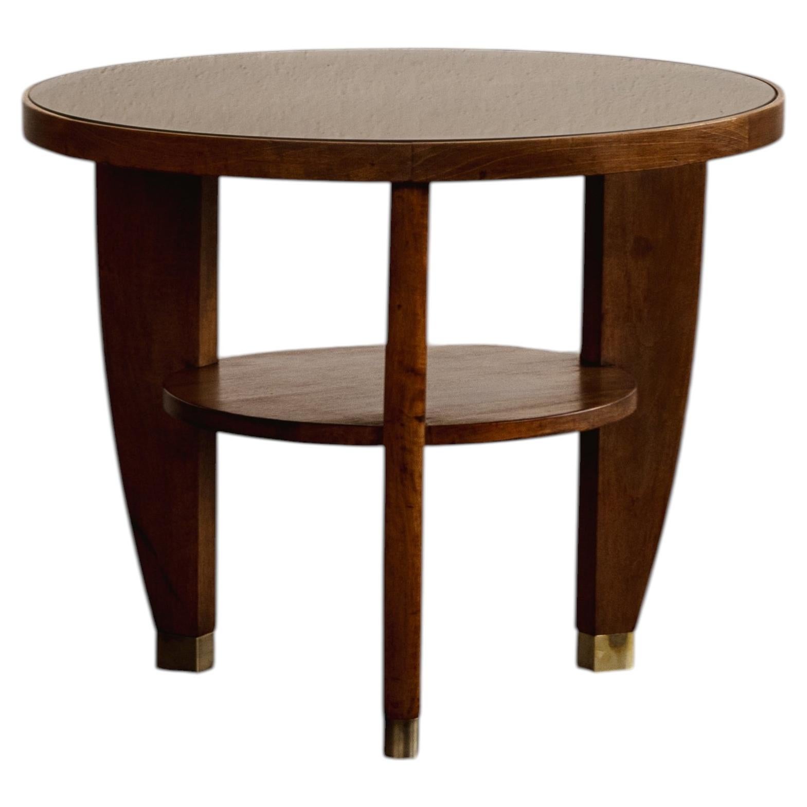 Gio Ponti Modernist Side Table, Italy, 1940s, Attributed For Sale