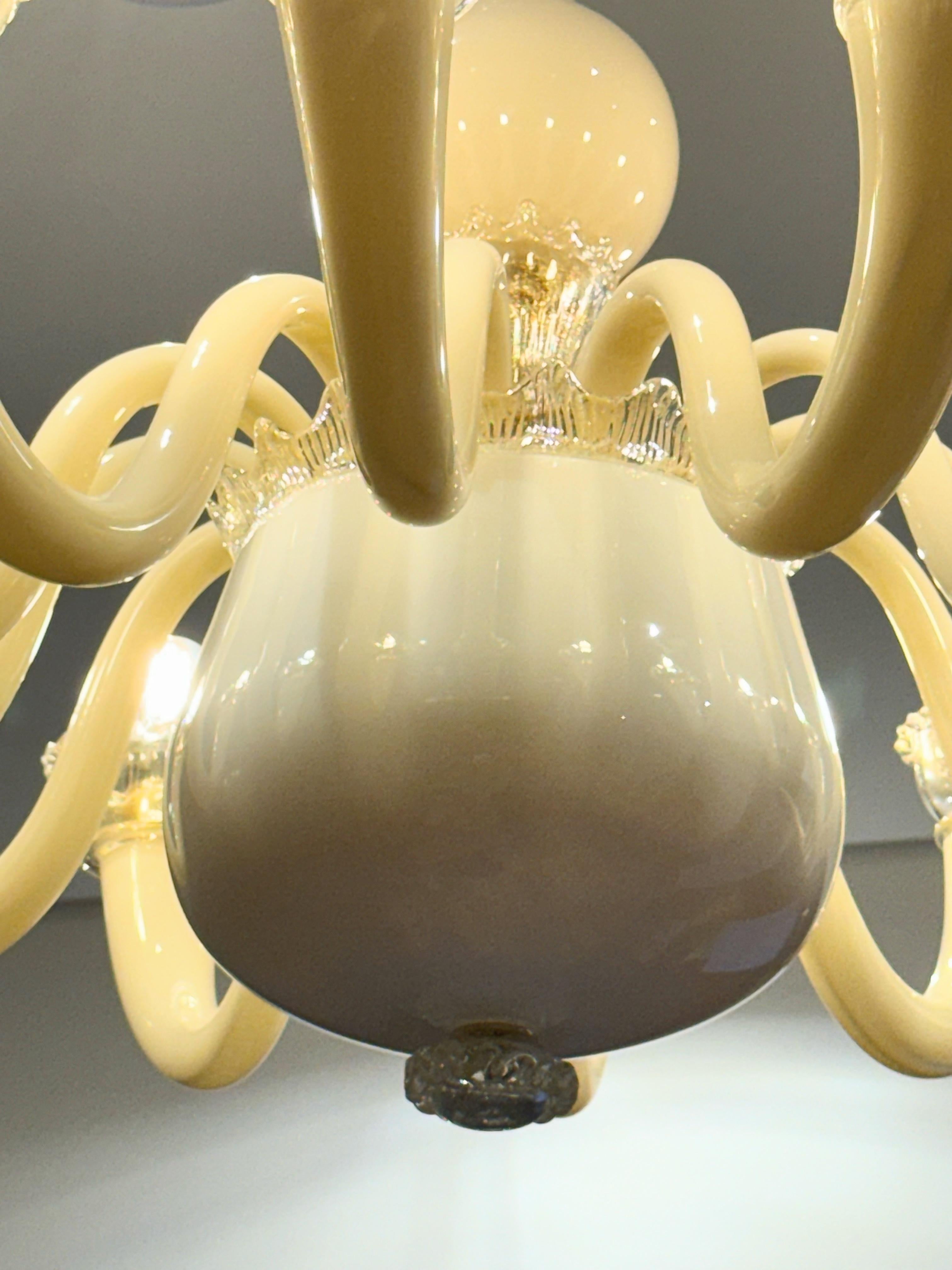 Lámpara de Murano Gio Ponti para Venini Moderno de mediados de siglo en venta