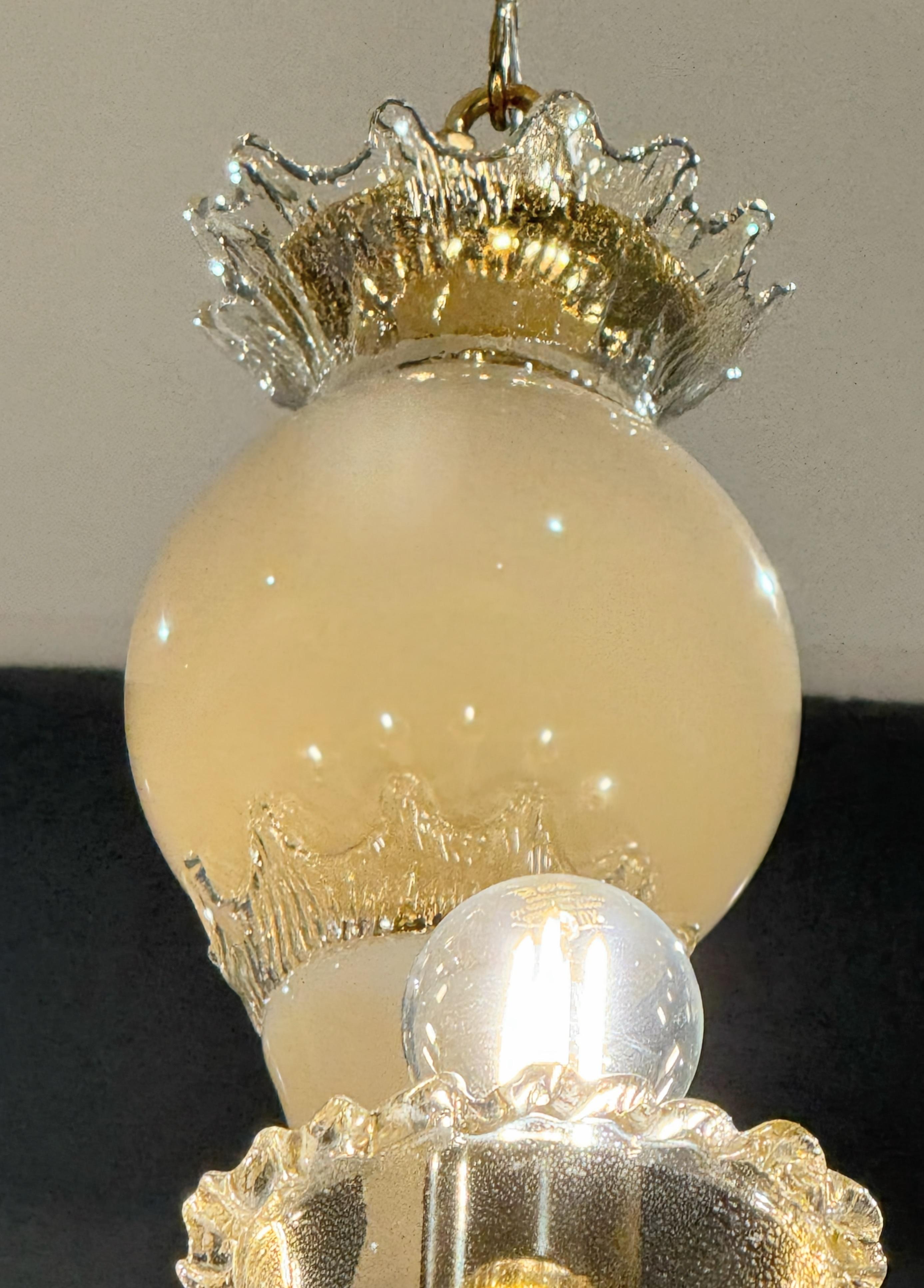 Lámpara de Murano Gio Ponti para Venini Italiano en venta
