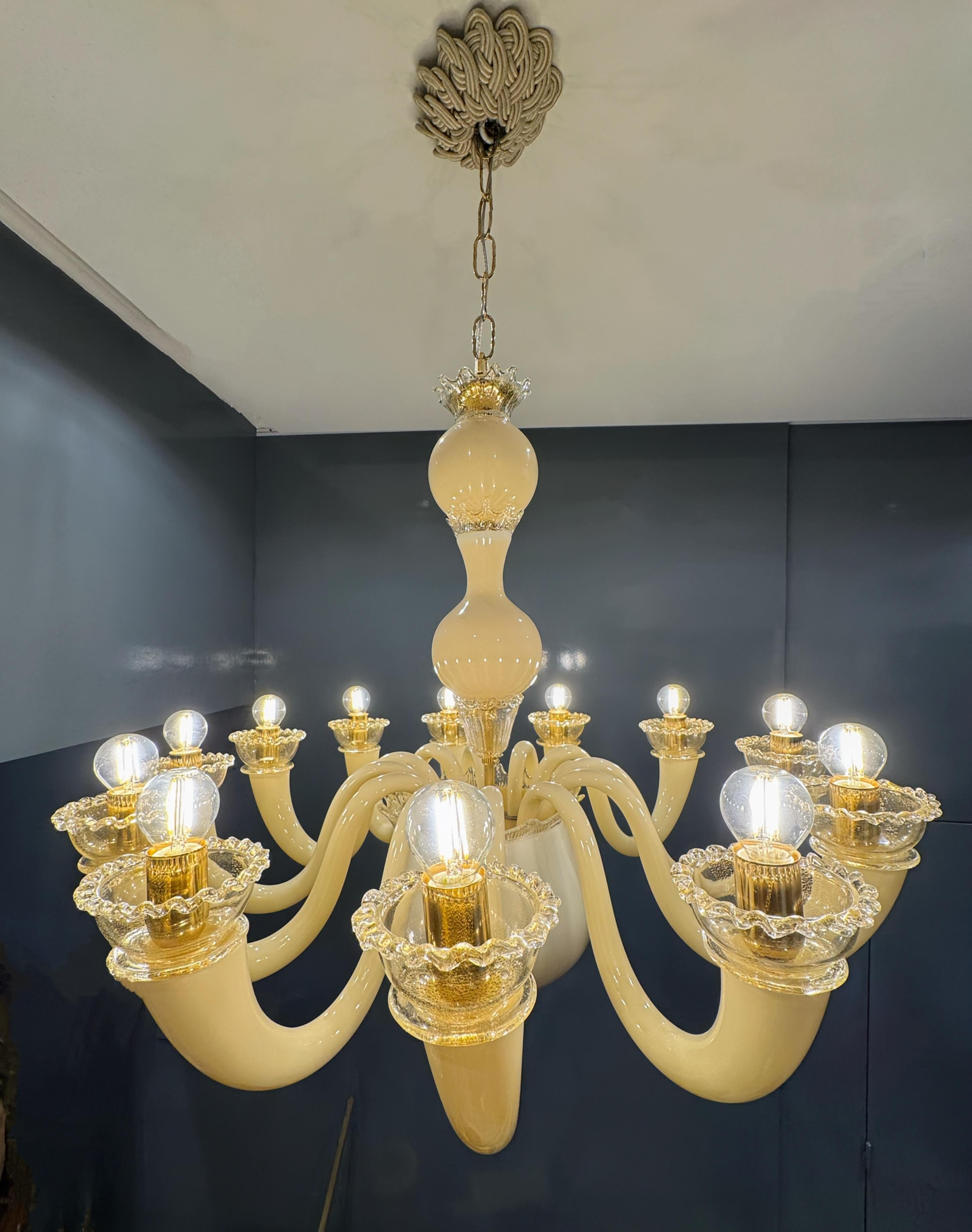 Lámpara de Murano Gio Ponti para Venini en Bueno estado para la venta en CABA, AR