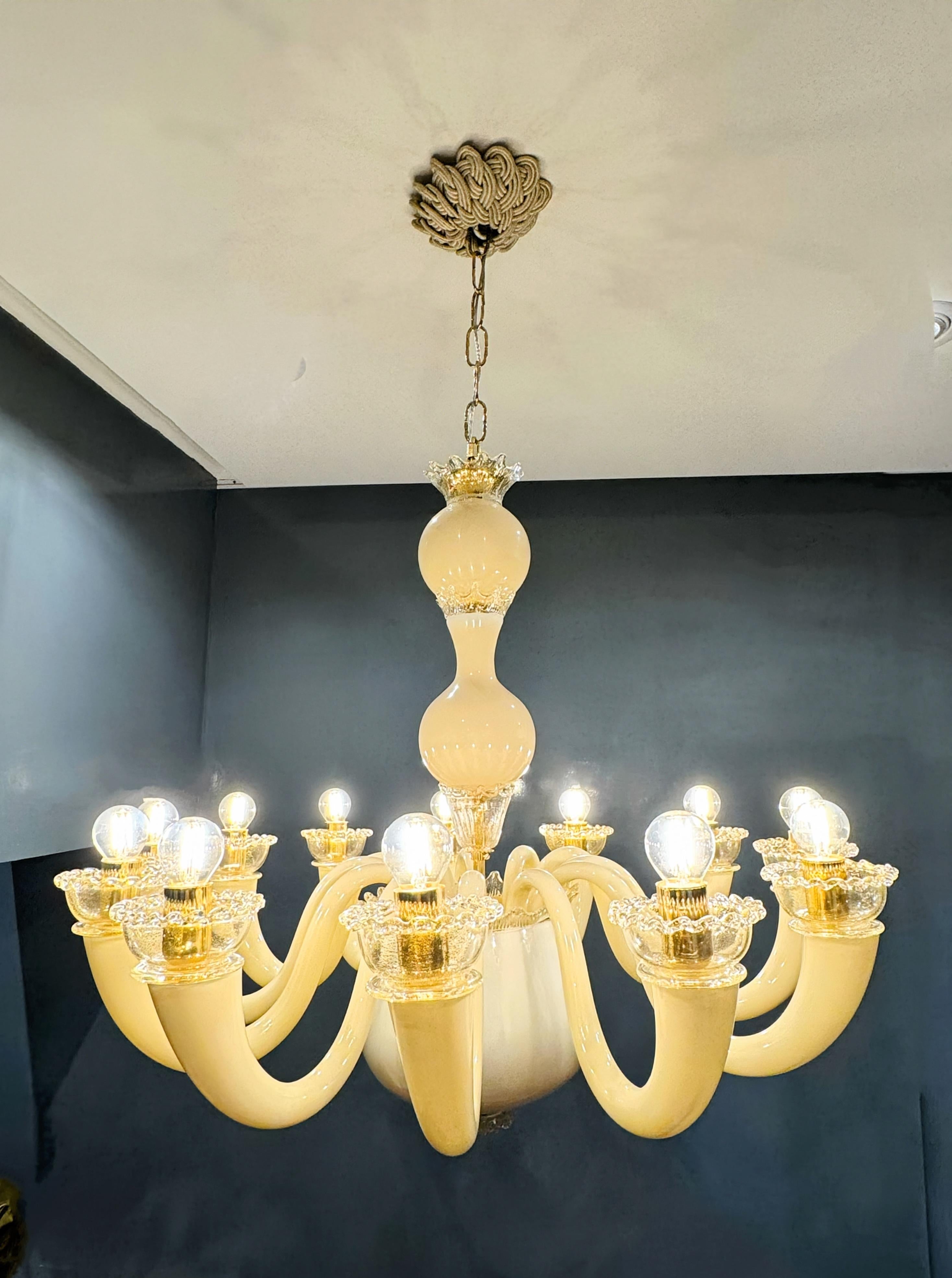 Lámpara de Murano Gio Ponti para Venini siglo XX en venta