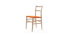 Chaise Superleggera de Gio Ponti en bois naturel pour Cassina