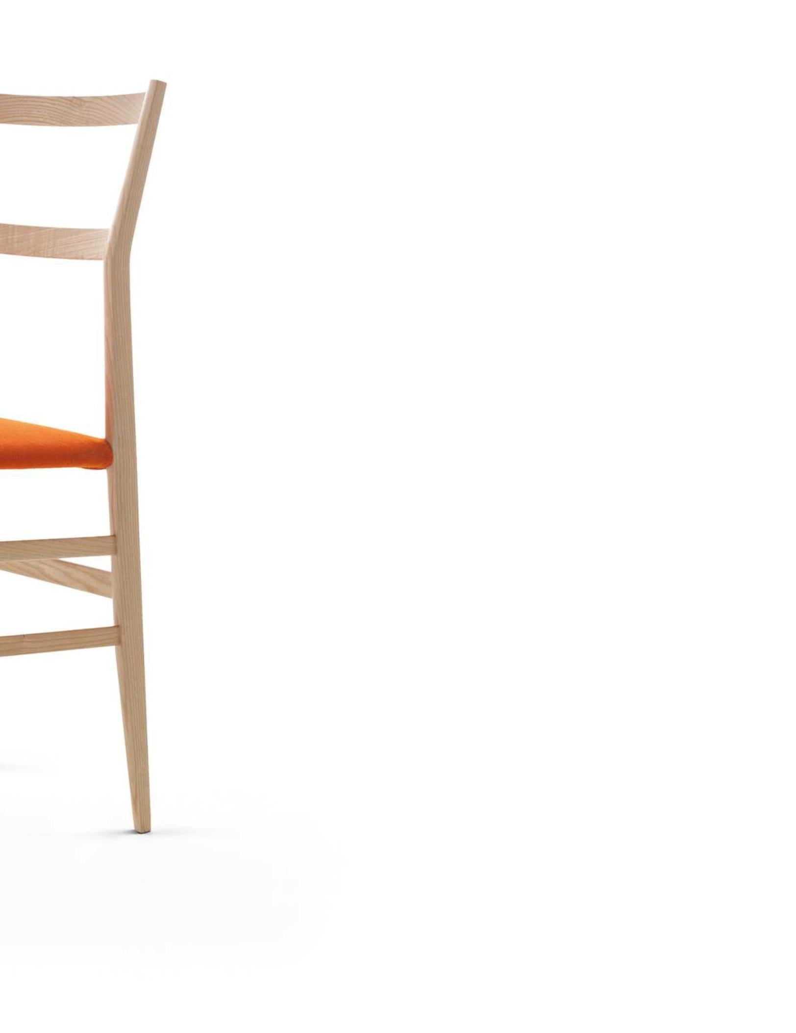Gio Ponti Natural Aswood Superleggera Chair For Cassina In New Condition For Sale In Barcelona, Barcelona