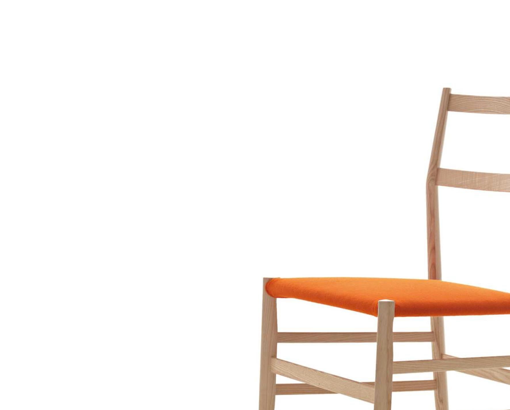 Contemporary Gio Ponti Natural Aswood Superleggera Chair For Cassina For Sale