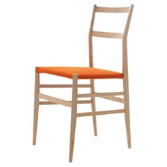 Gio Ponti Silla Superleggera De Madera De Asno Natural Para Cassina
