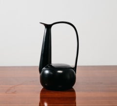 Gio Ponti Neo ponti Bucchero Vase 1940s Rare Design