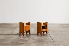 Attributed to Gio Ponti Nightstands for ISA Bergamo, 1954, Set of 2