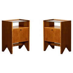 Attributed to Gio Ponti Night Stands for ISA Bergamo, 1954, Set of 2