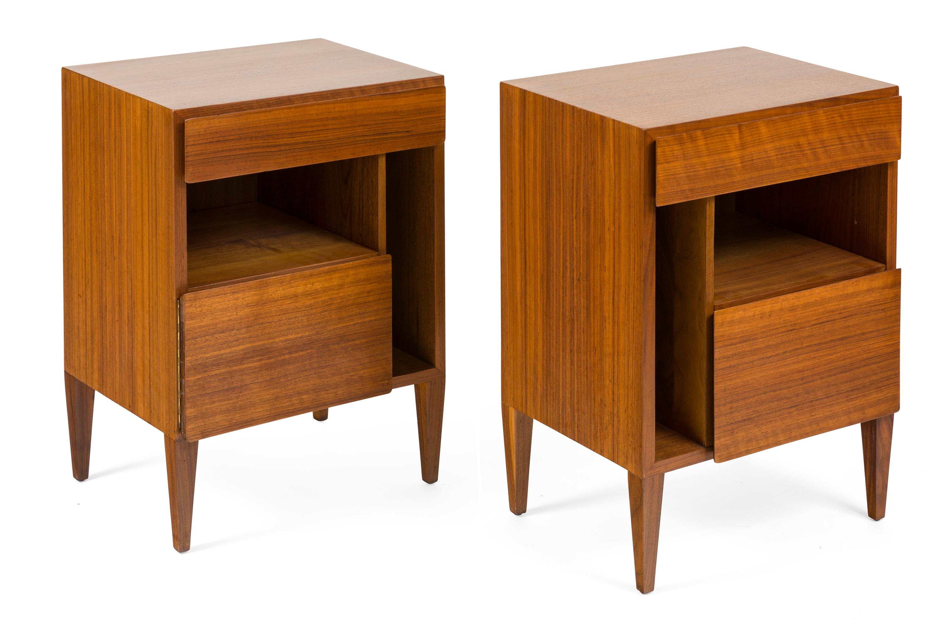 Gio Ponti Nightstands for Singer & Sons, Italy, 1955 In Excellent Condition In New York, NY