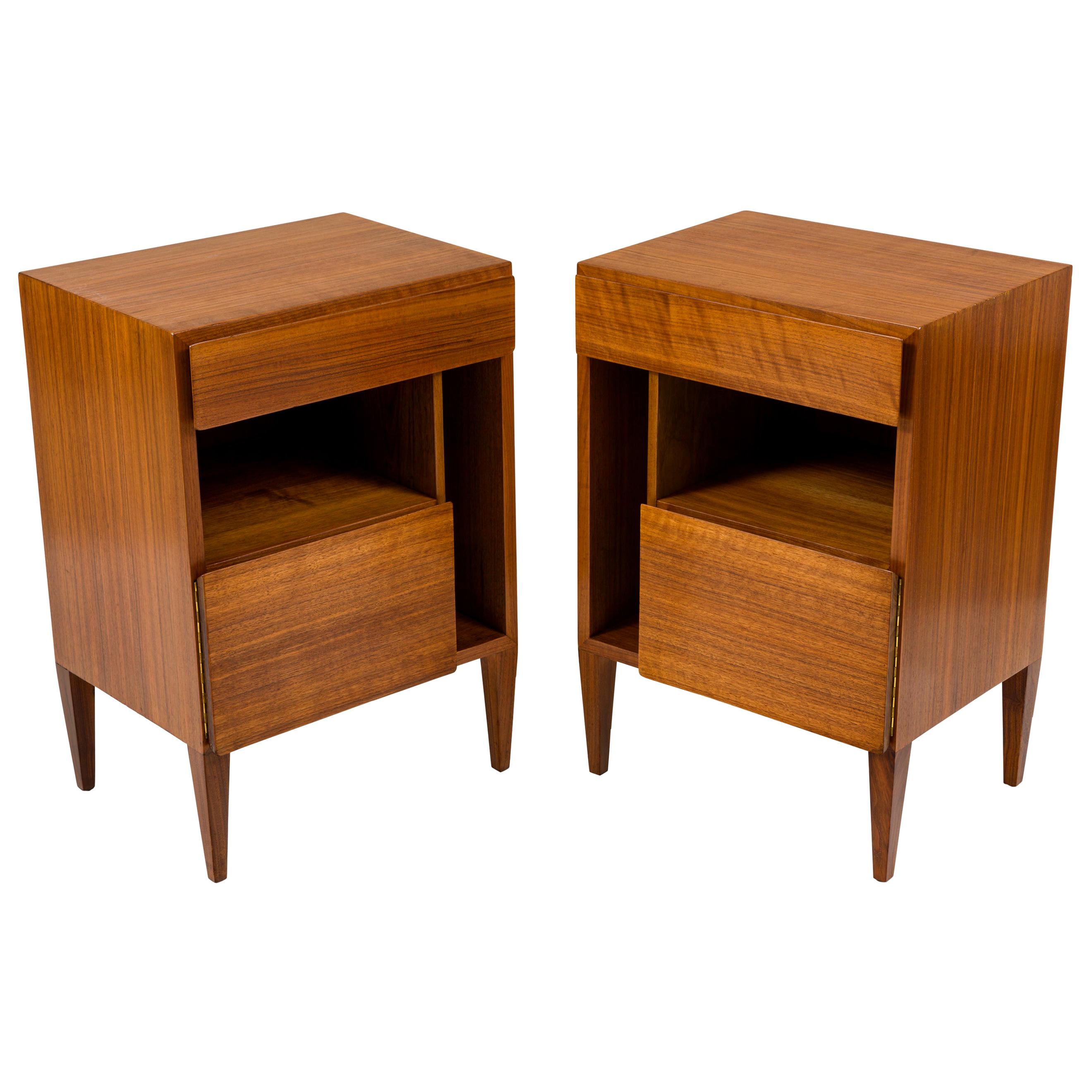 Gio Ponti Nightstands for Singer & Sons, Italy, 1955