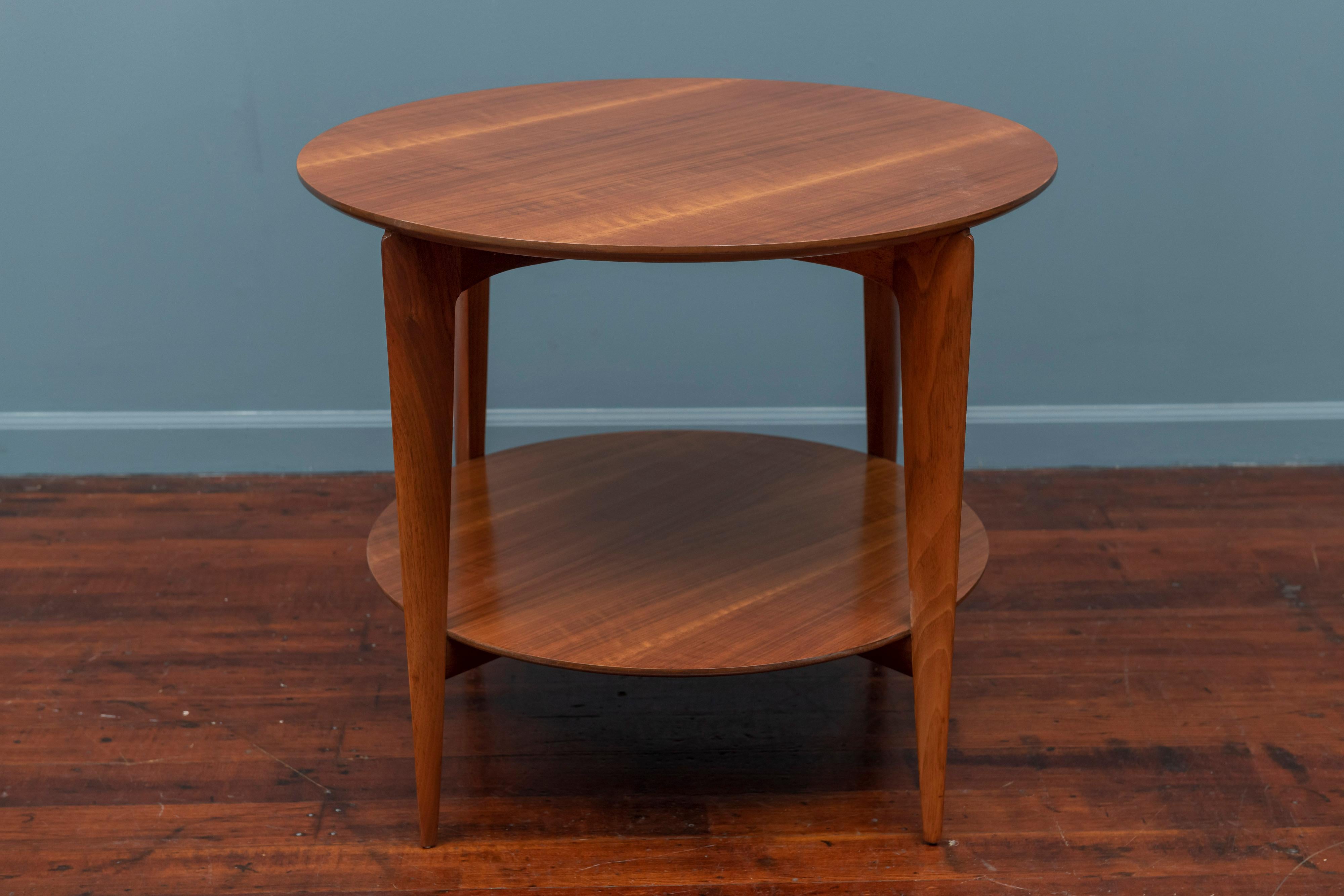 Walnut Gio Ponti Occasional Table for Singer & Sons Model 2136