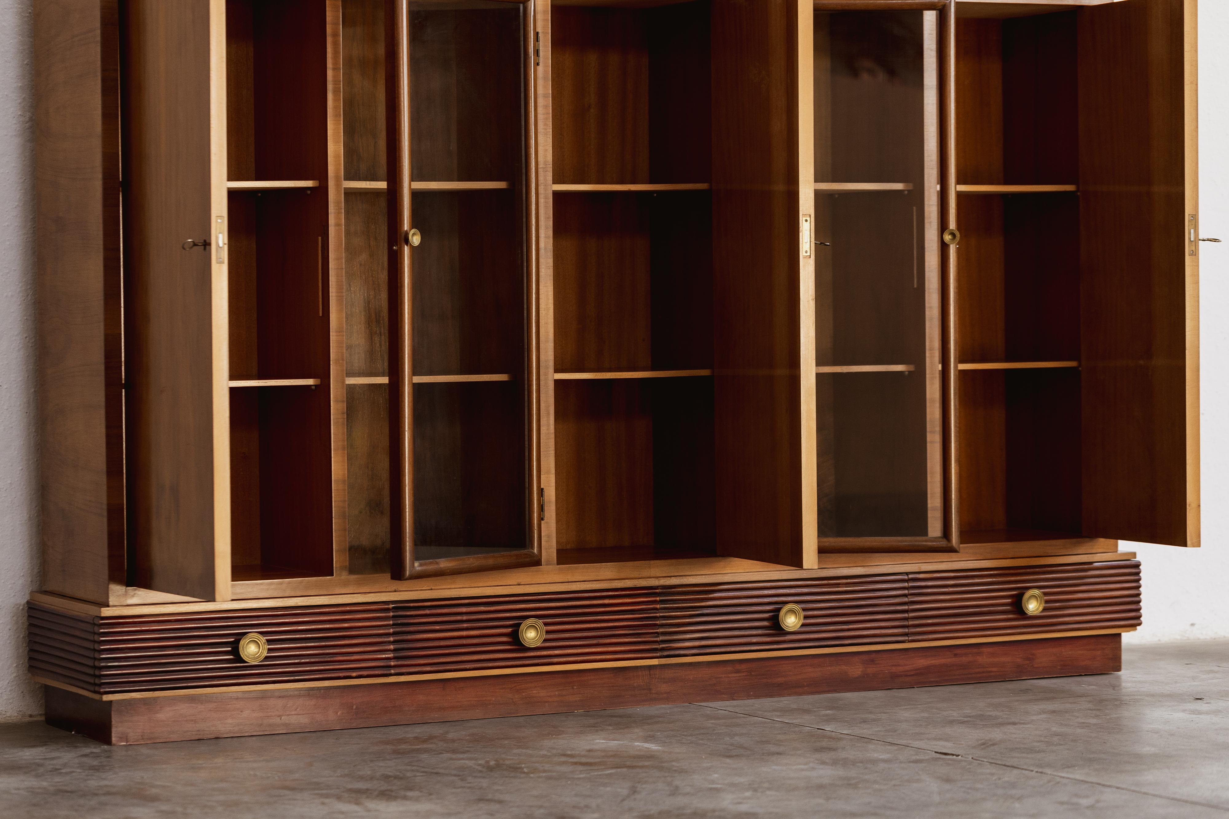 Gio Ponti Rationalist Cabinet, 1940 For Sale 5