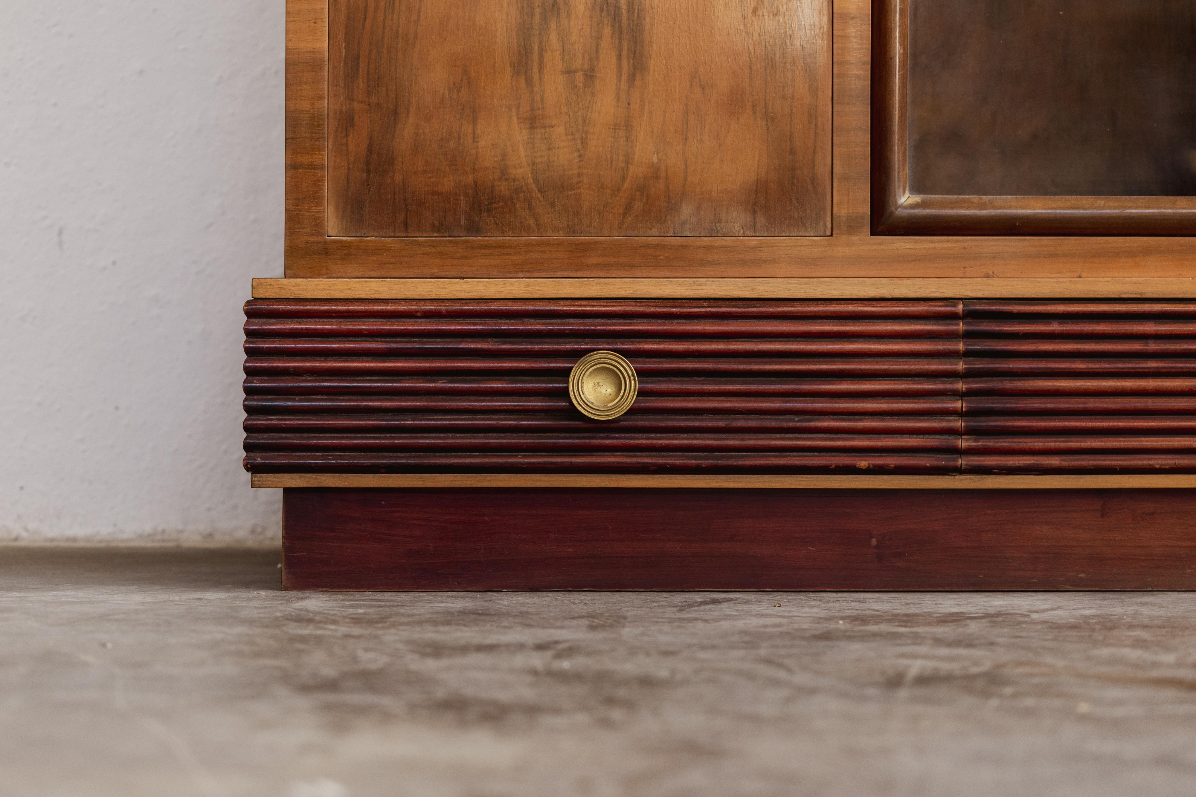 Mid-Century Modern Gio Ponti Rationalist Cabinet, 1940 For Sale