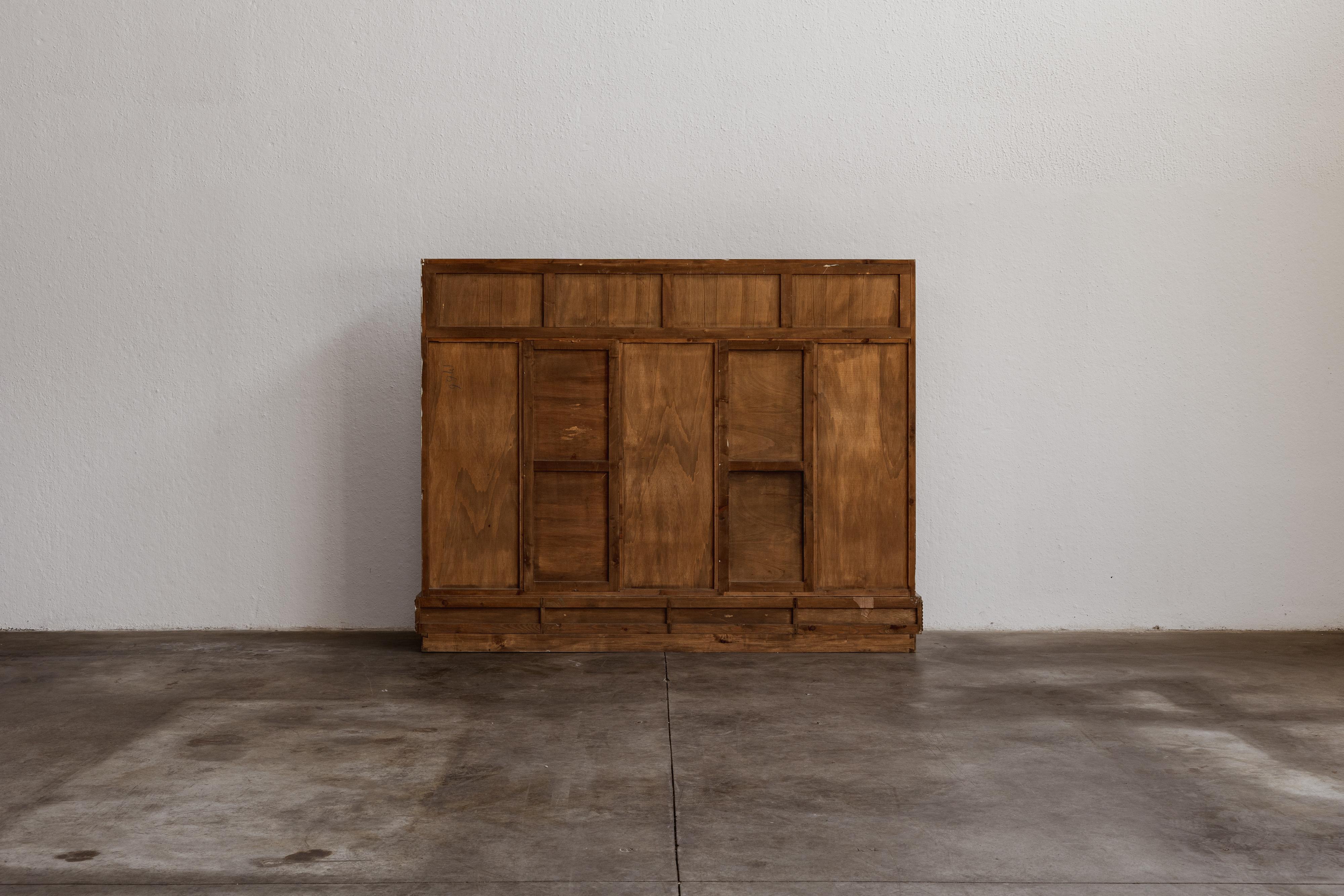 Gio Ponti Rationalist Cabinet, 1940 In Good Condition For Sale In Lonigo, Veneto