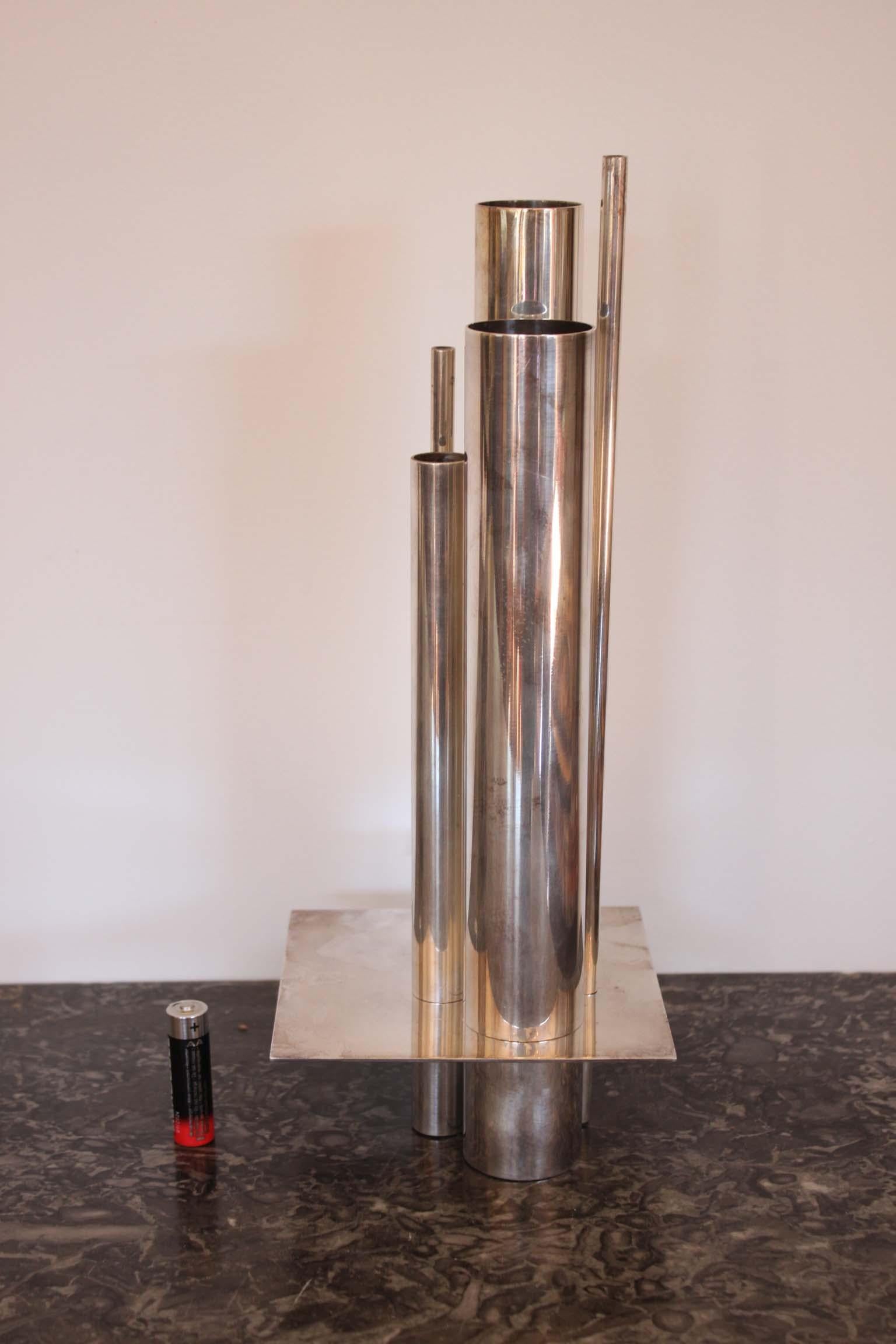 Ottone Vaso Orgue di Gio Ponti di Christofle, 20° secolo