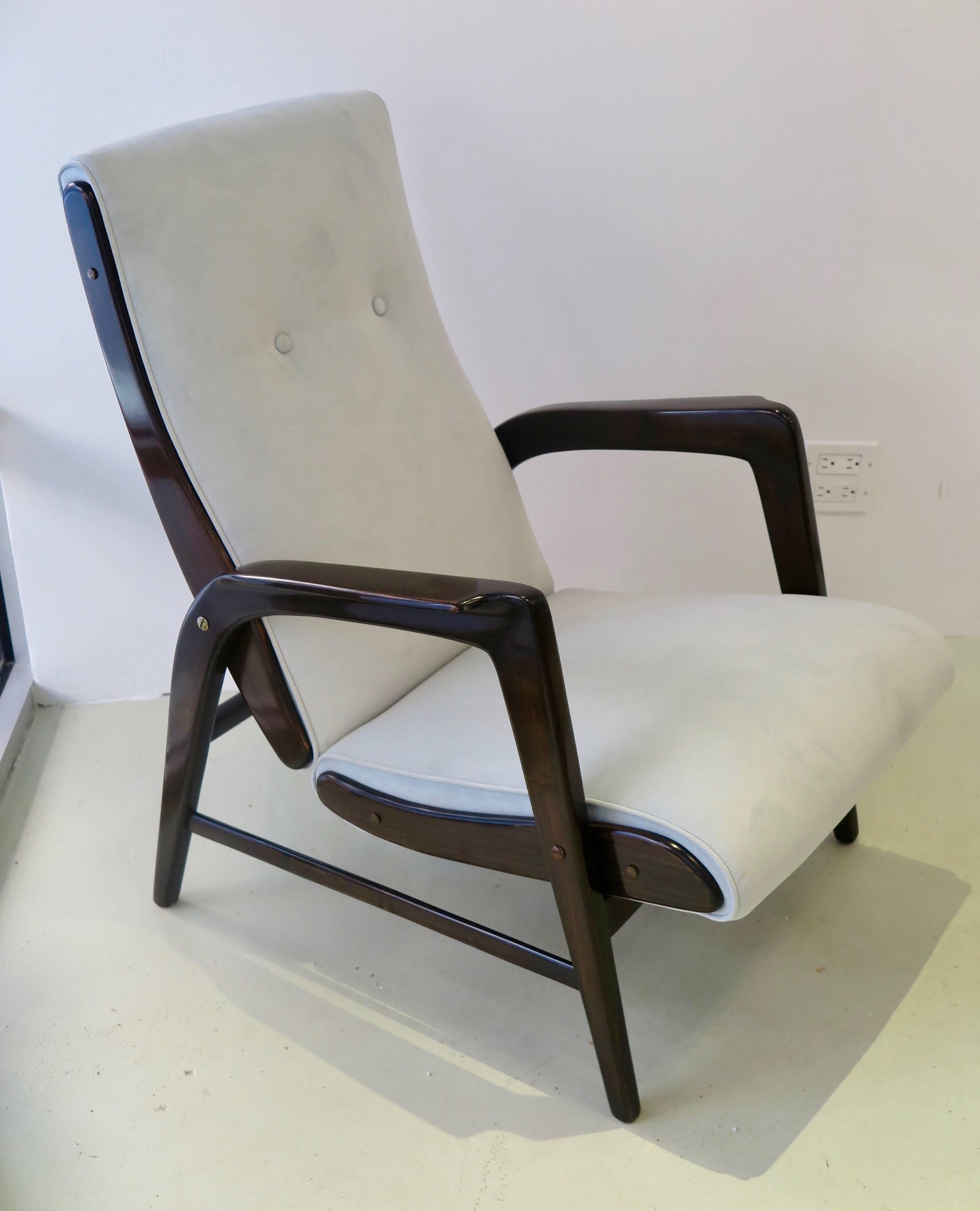 Gio Ponti Pair of Armchairs from the 