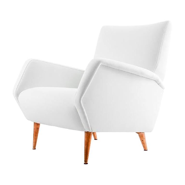 Gio Ponti Pair of Armchairs, Model "803" Manufactured by Cassina Italy, 1955 For Sale