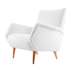 Gio Ponti Pair of Armchairs, Model "803" Manufactured by Cassina Italy, 1955