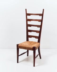 Gio Ponti, paire de chaises de cheminée