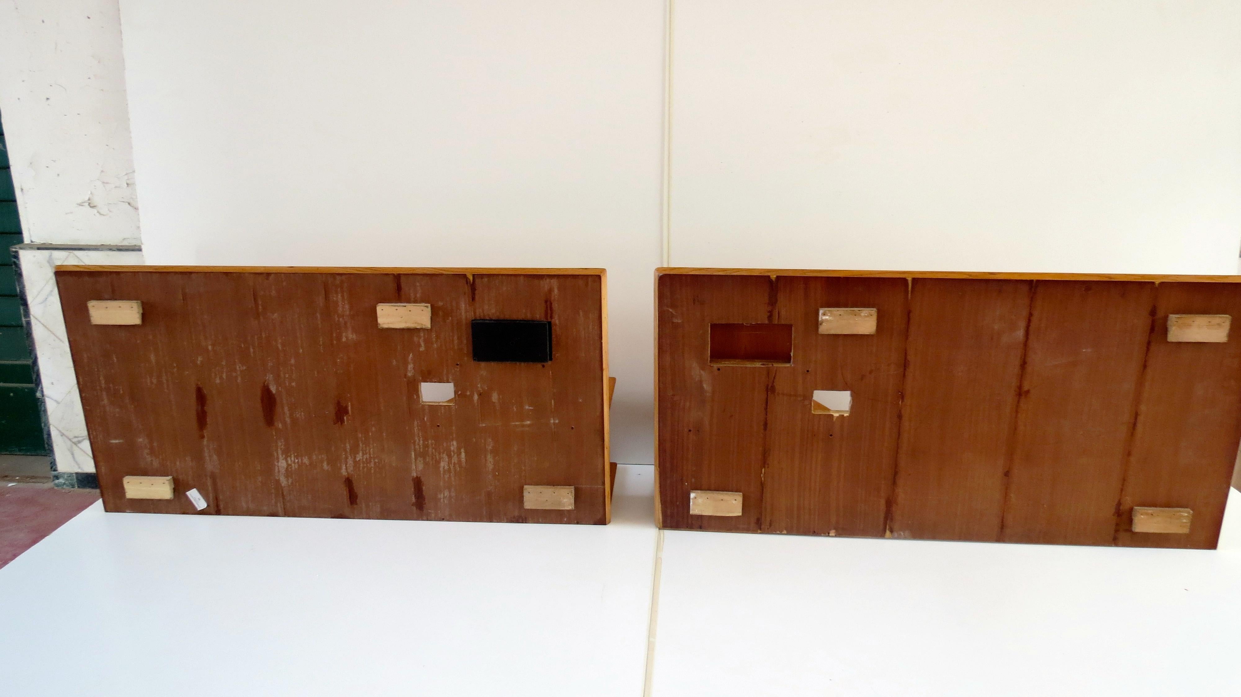 Gio Ponti Pair of Headboards from the Hotel Royal, Naples, 1955 8