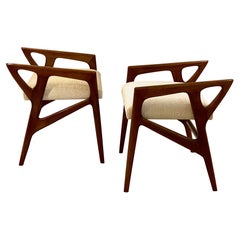 Gio Ponti, Pair of Sculptural Stools, 1950s