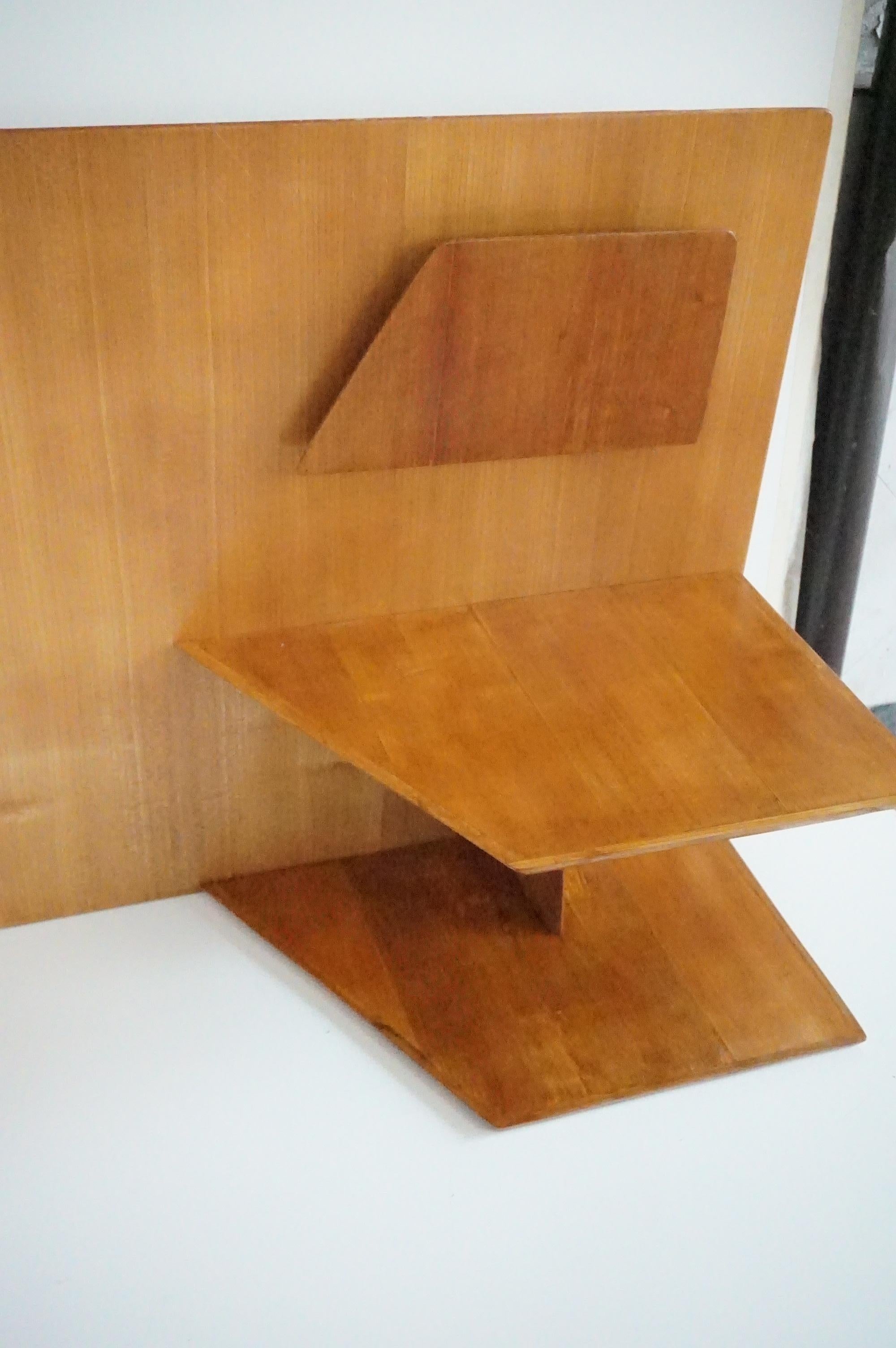 Gio Ponti coppia di rare testiere in legno di olmo con comodini, Hotel Royal, 1955 in vendita 5