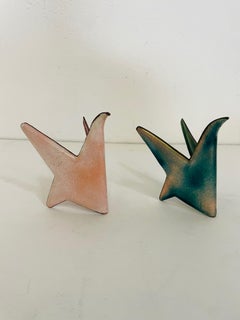 Gio Ponti & Paolo De Poli, zwei Vögel, Skulpturen, Padua