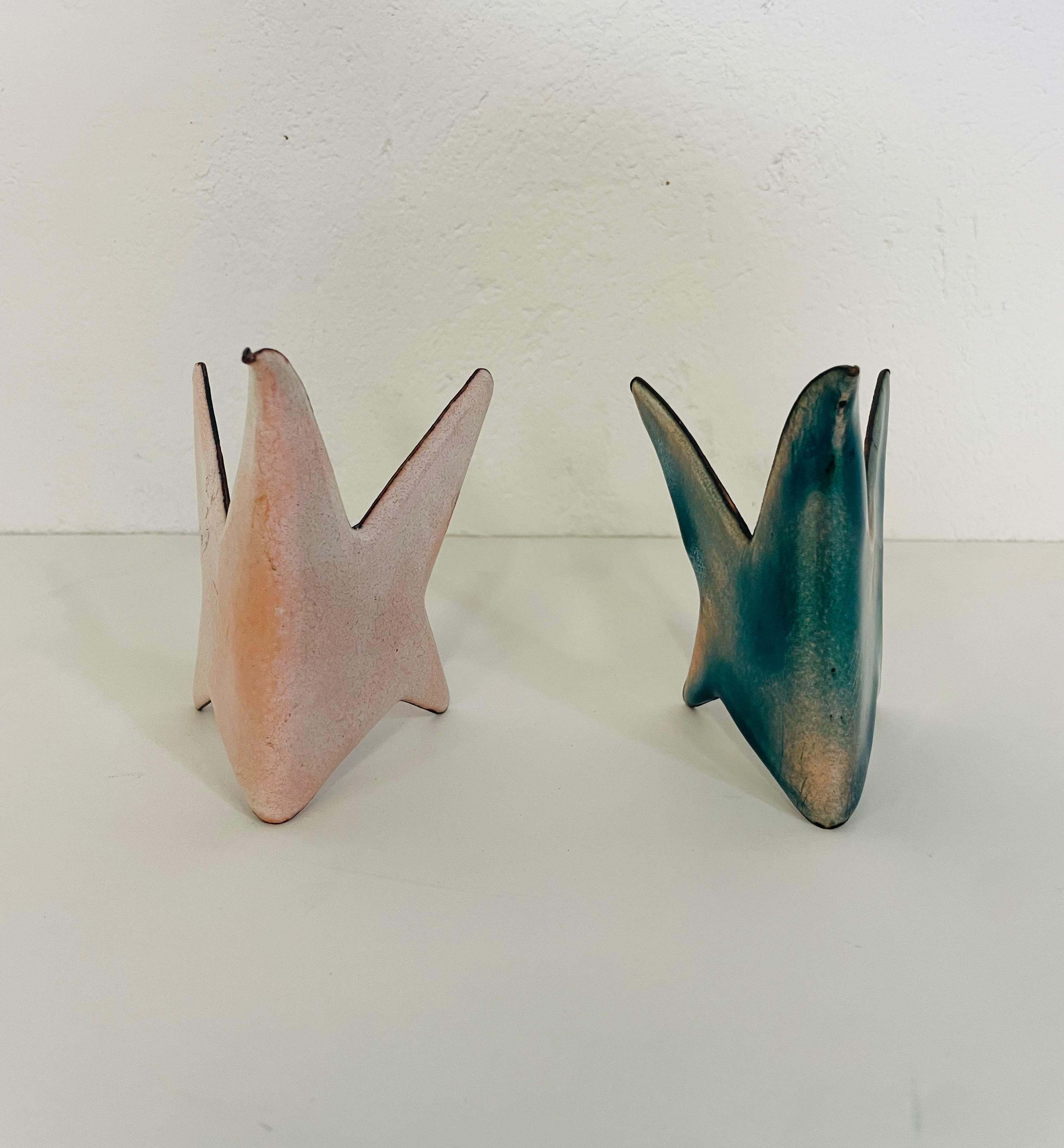Italian Gio Ponti & Paolo De Poli, due uccelli, sculture, Padova in vendita