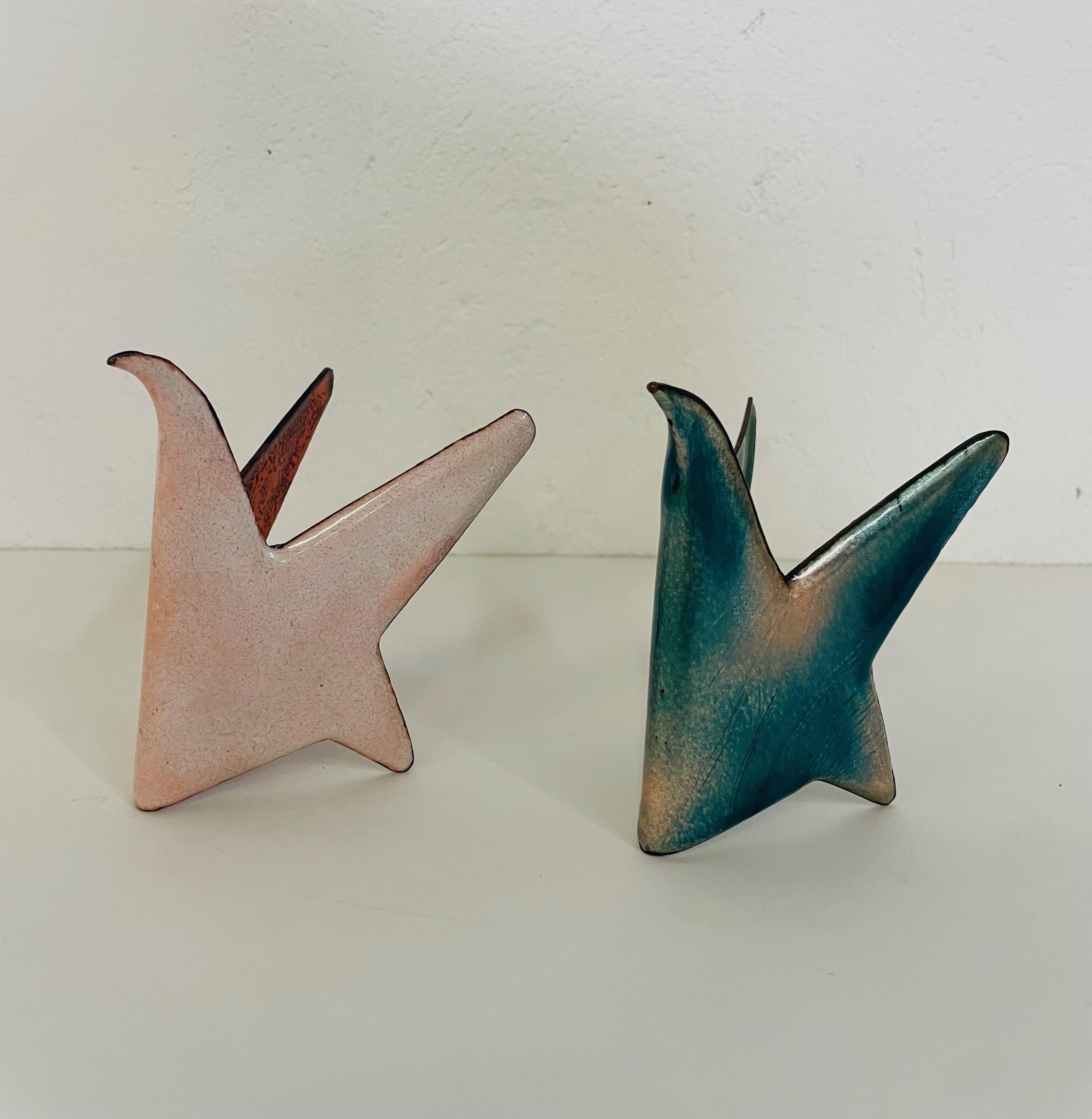 Gio Ponti & Paolo De Poli, due uccelli, sculture, Padova In condizioni ottime in vendita a Busnago, IT