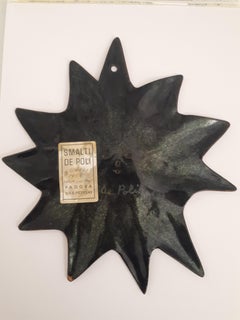 Gio Ponti & Paolo De Poli Il Sole in rame smaltato 1956 Padova