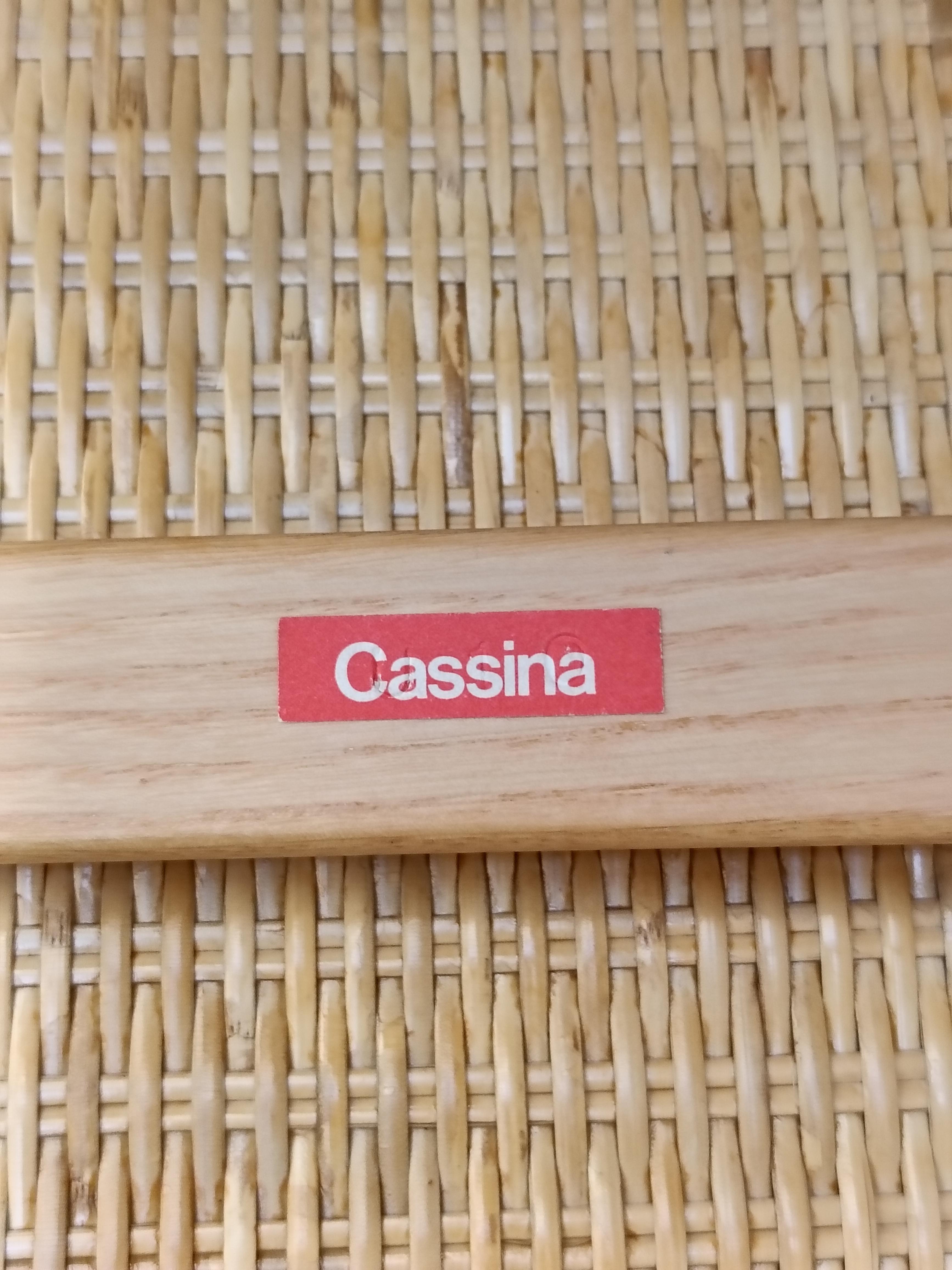 Gio Ponti per Cassina Set di 3 Sedie Superleggera, Italia 1960s in vendita 1